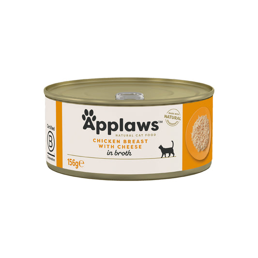 Applaws - katt konserv Chicken Breast&Cheese 156g