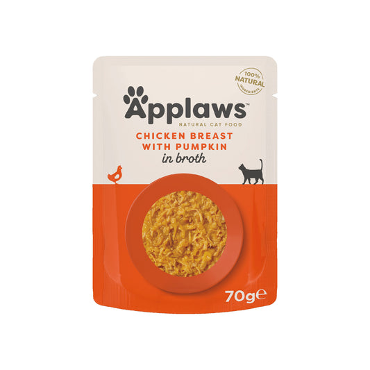 Applaws - katt Påse Chicken&Pumpkin 70g