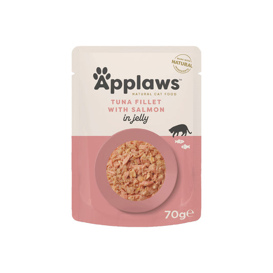 Applaws - katt Påse Tuna+Salmon Gelé 70g