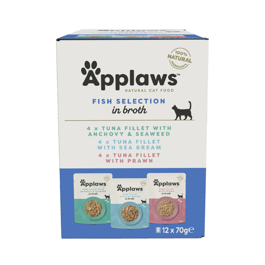Applaws - katt Påse Fish Multimix 12x70g