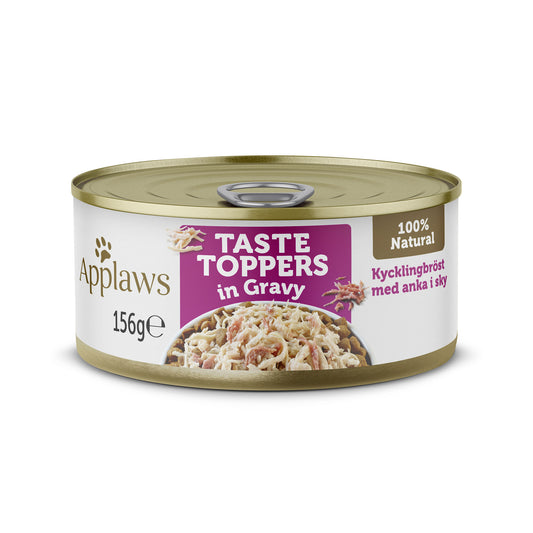 Applaws - hund konserv Chicken&Duck in gravy 156g