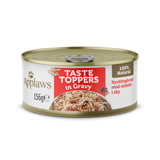 Applaws - hund konserv Chicken&Beef in gravy 156g