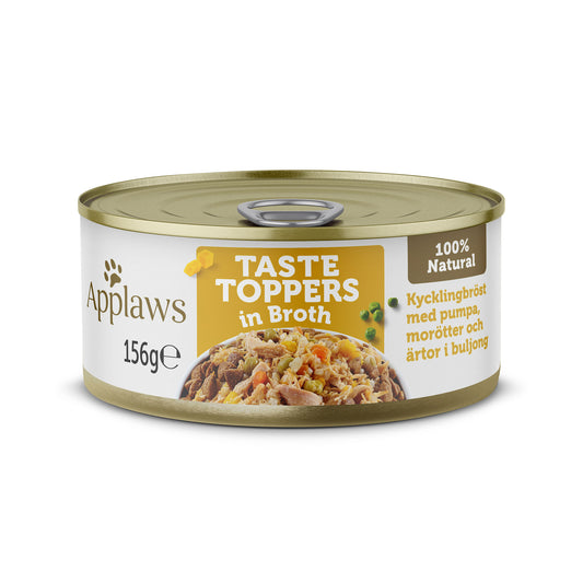 Applaws - hund konserv Chicken&Vegetables in broth 156g
