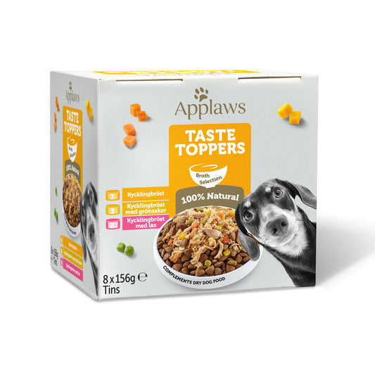 Applaws - hund konserv Multipack in Broth 8x156g