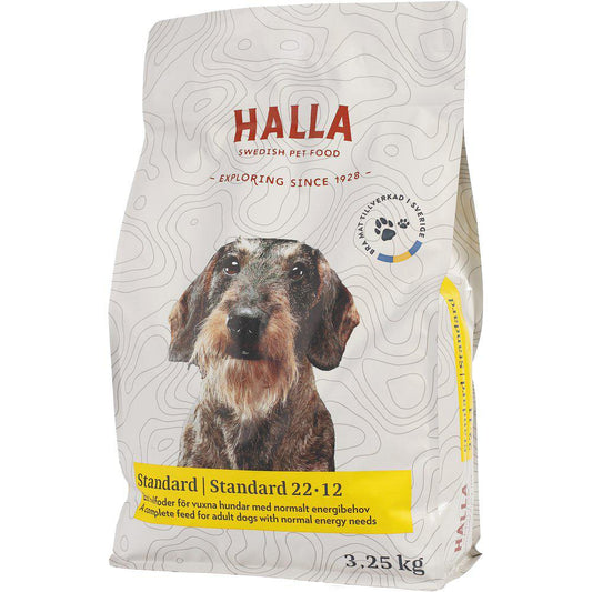 Halla - Hundfoder Standard 22-12 3,25kg