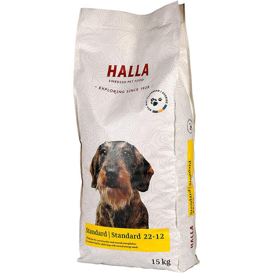 Halla - Hundfoder Standard 22-12 15kg