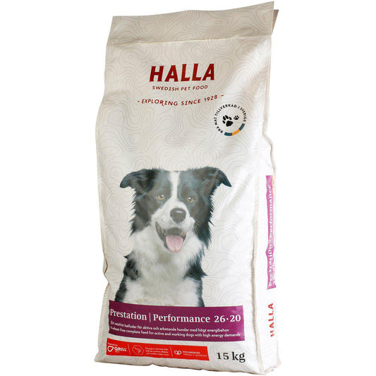 Halla - Hundfoder Prestation Performance 26-20 15kg