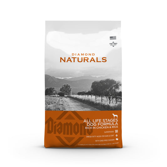 Diamond Naturals - All life stage Chicken & Rice 15kg