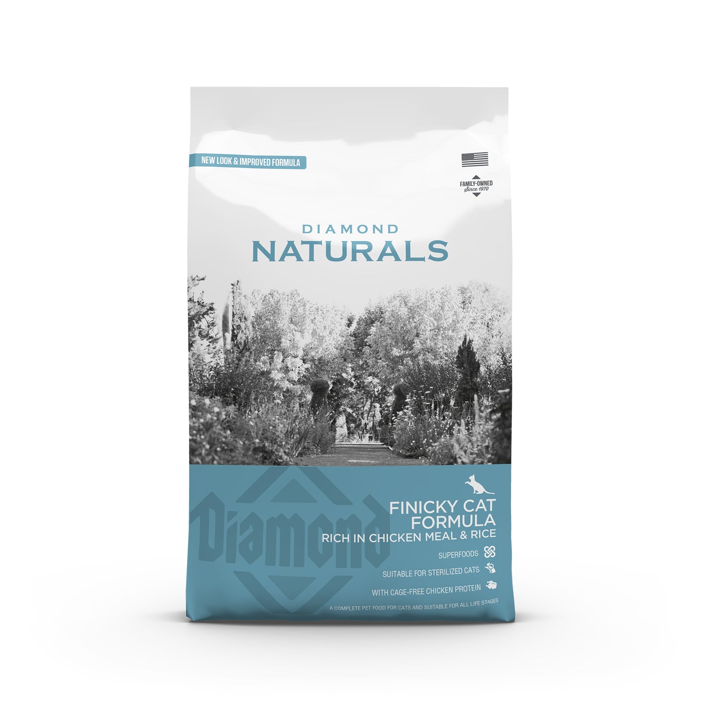 Diamond Naturals - Finicky Cat Chicken meal & Rice 3kg