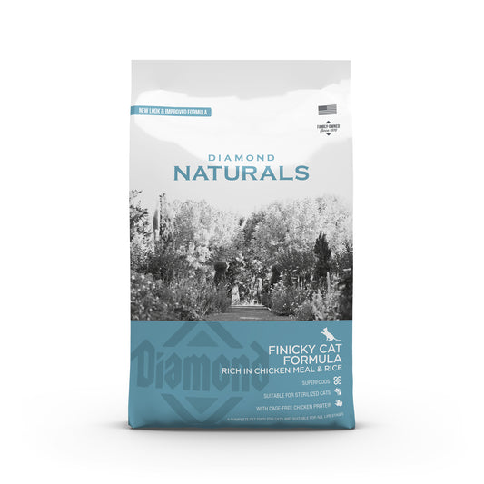 Diamond Naturals - Finicky Cat Chicken meal & Rice 3kg