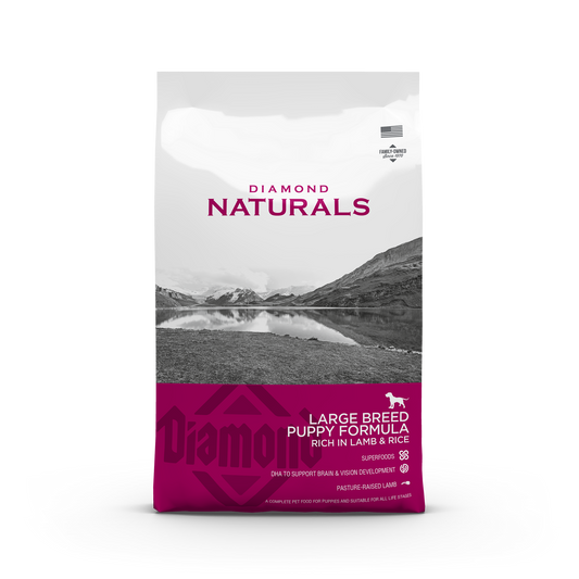 Diamond Naturals - Large Breed Puppy Lamb & Rice 15kg