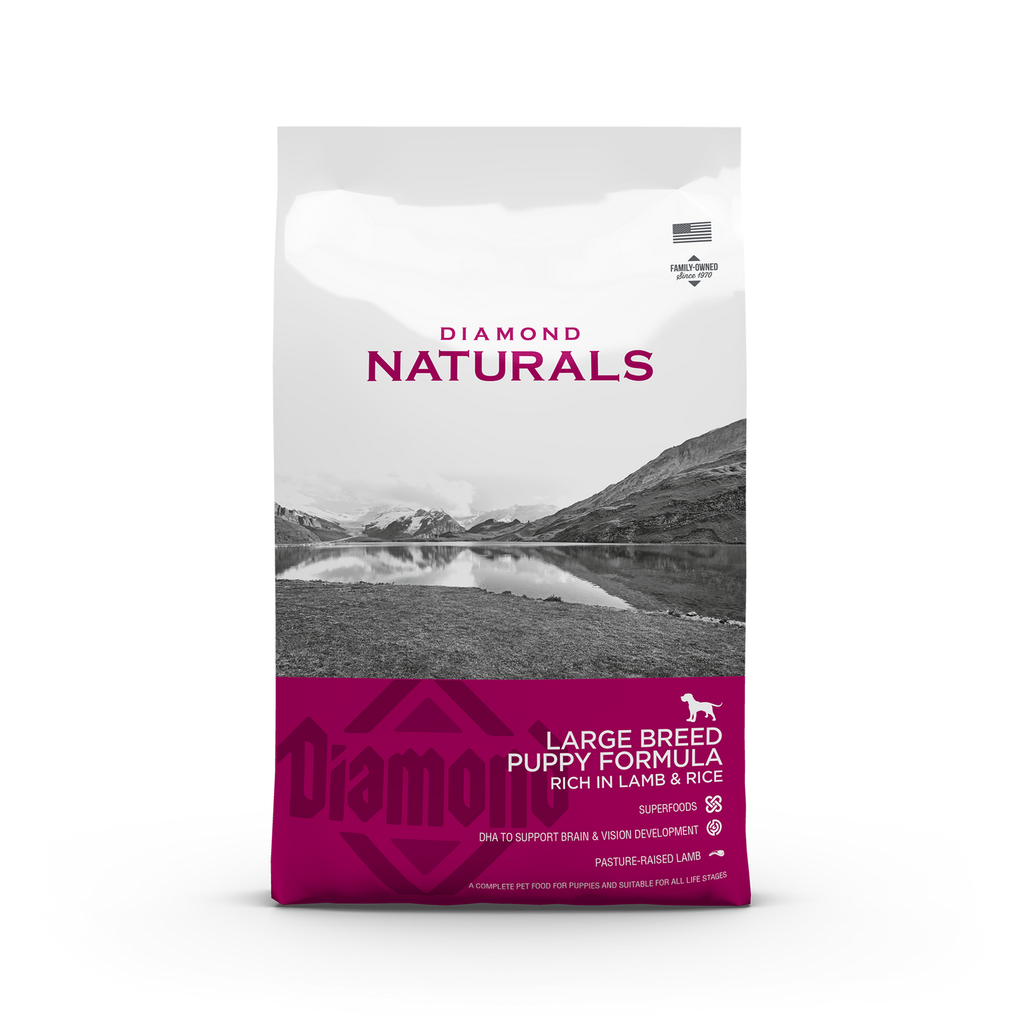 Diamond Naturals - Large Breed Puppy Lamb & Rice 2kg