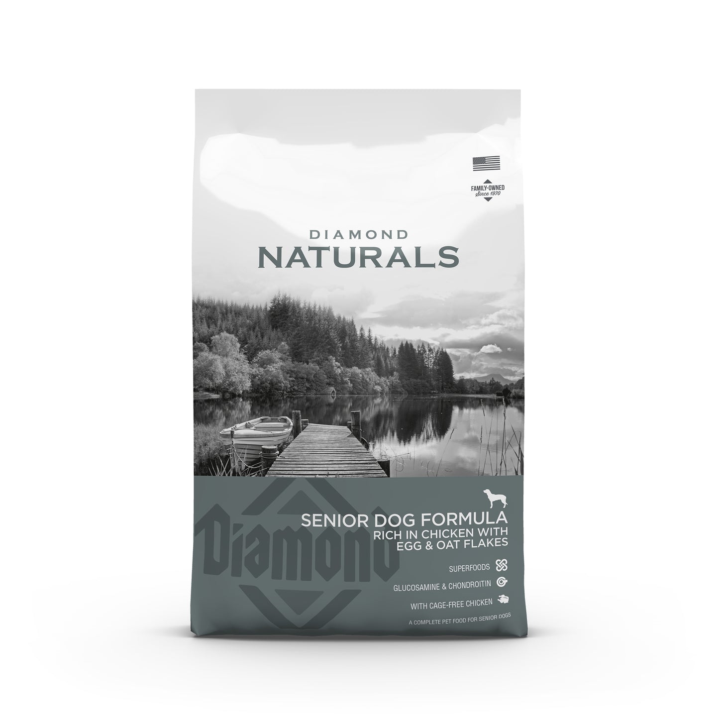 Diamond Naturals - Senior Dog Chicken EGG & OAT 2kg