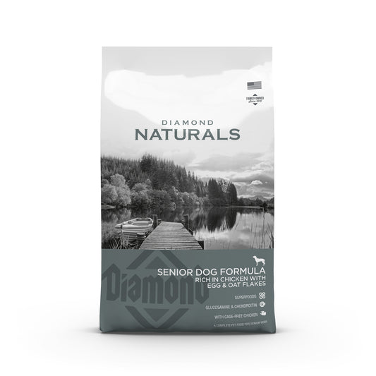 Diamond Naturals - Senior Dog Chicken EGG & OAT 2kg