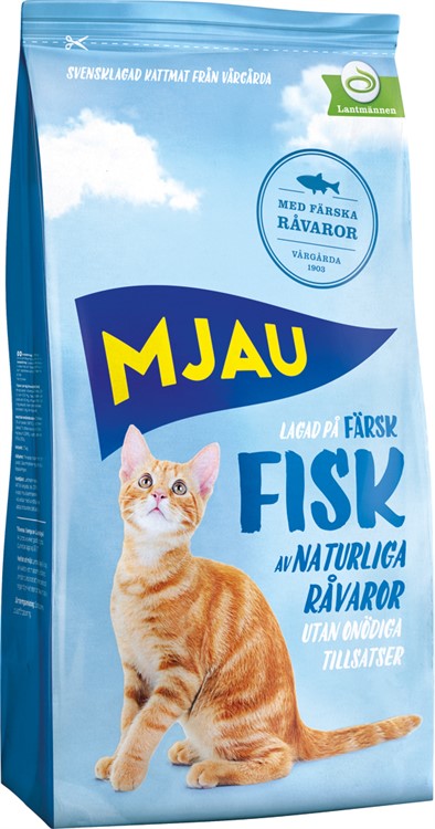 Mjau Fisk Torrfoder 3,5 kg
