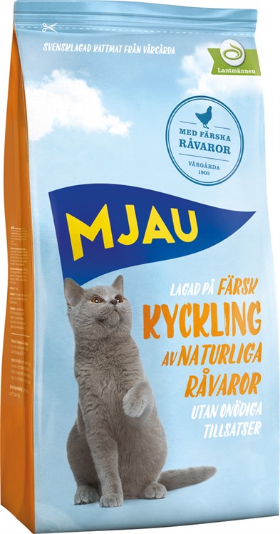 Mjau KycklingTorrfoder 3,5 kg