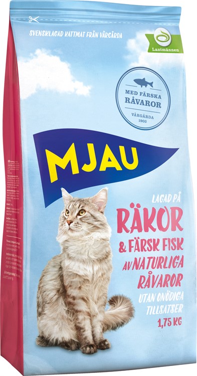 Mjau Räka Torrfoder 3,5 kg
