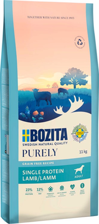 Bozita - Purely Adult Lamb 11 kg