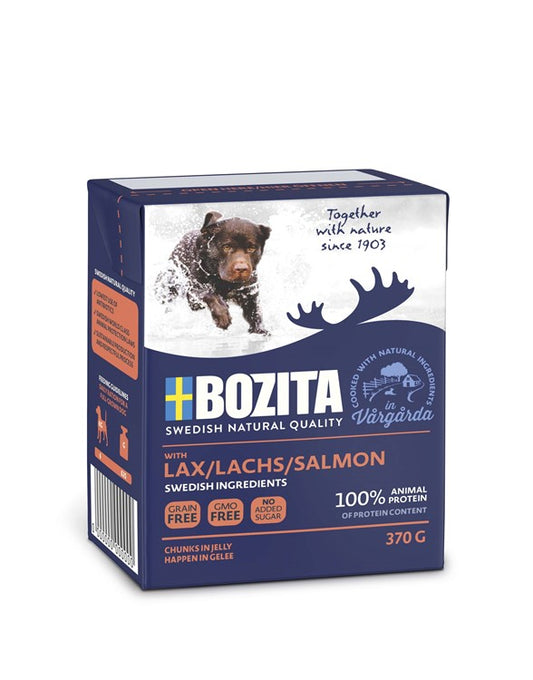 Bozita - Tetra bitar i gelé lax 370 g