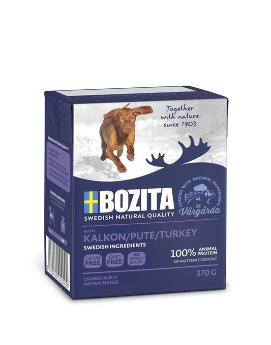 Bozita - Tetra bitar i gelé kalkon 370 g
