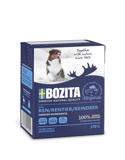 Bozita - Tetra bitar i gelé ren 370 g