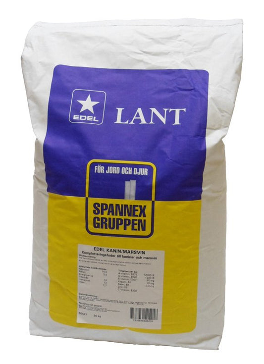 Edel - Kanin/Marsvin Pellets 20kg