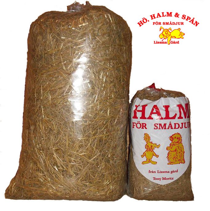 Strö halm