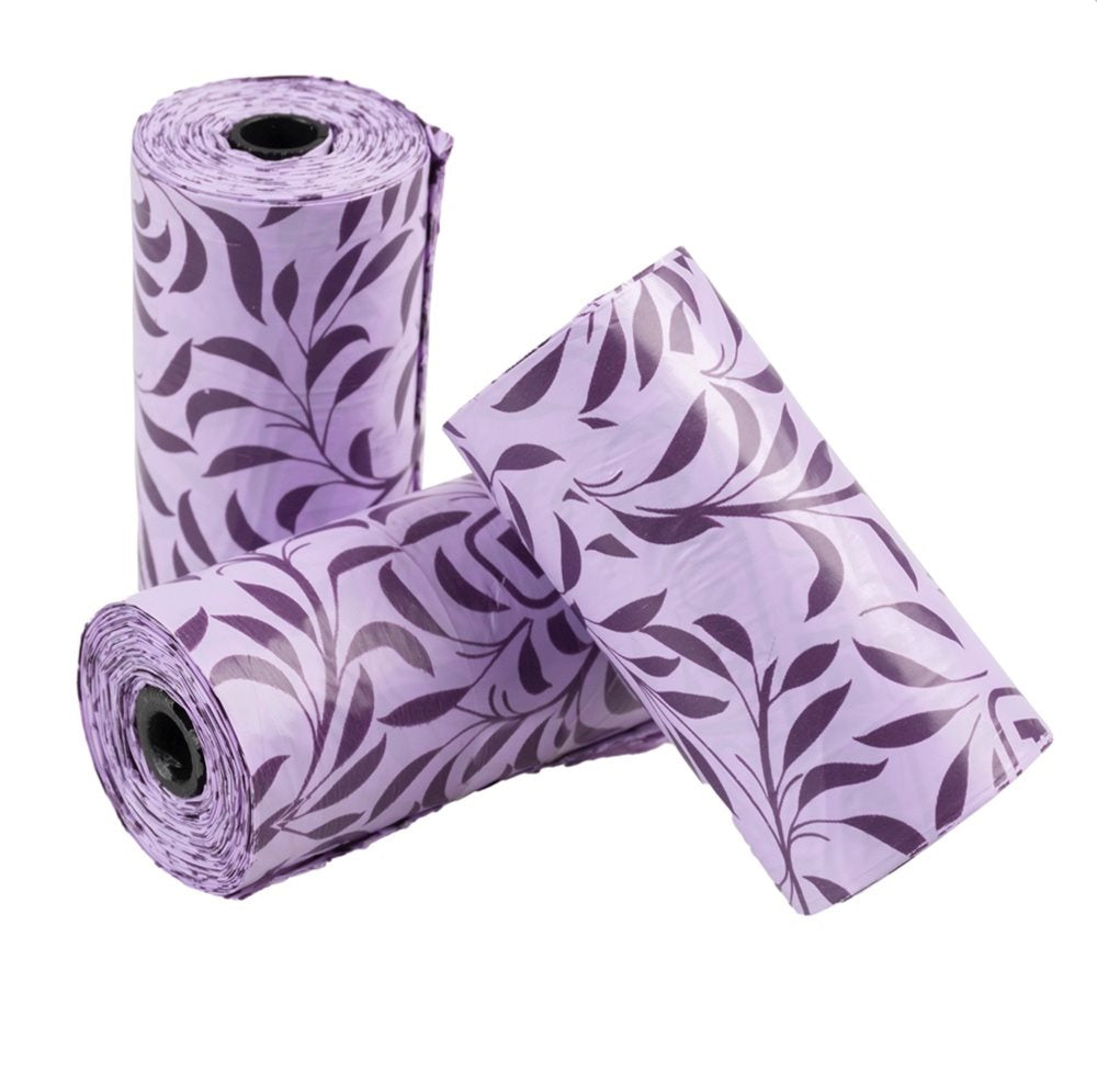 Poopi Dog - Bajspåsar lavendeldoft (4 pack)