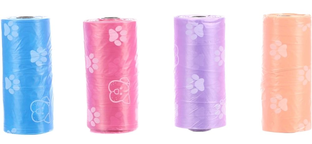 Flamingo - Bajspåsar (4 pack)