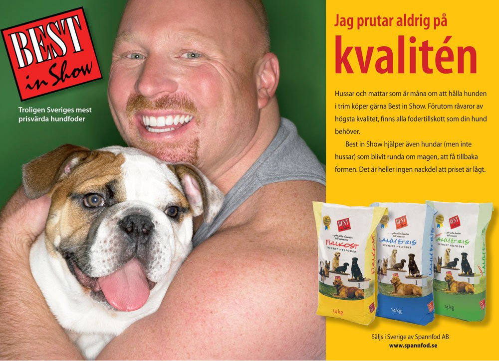 Best in Show - Hundfoder (Svenskt tillverkat)