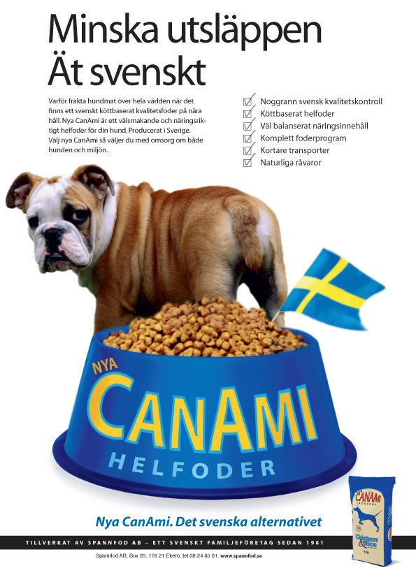 Canami - Hundmat 15kg