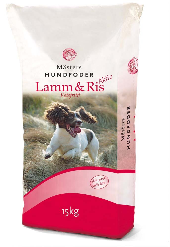 Mästers - Hundfoder Lamm&Ris 15kg