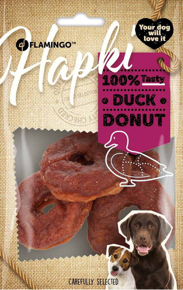 Flamingo - Ankdonut 4-pack