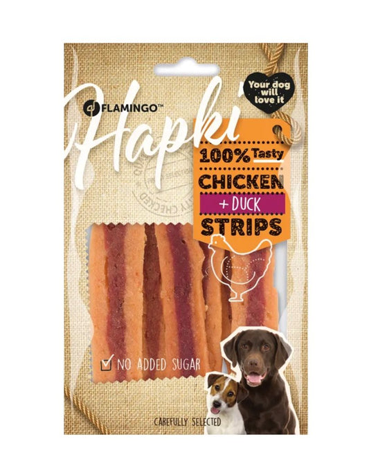 Flamingo - Chick´n Snack kyckling & anka hundsnacks