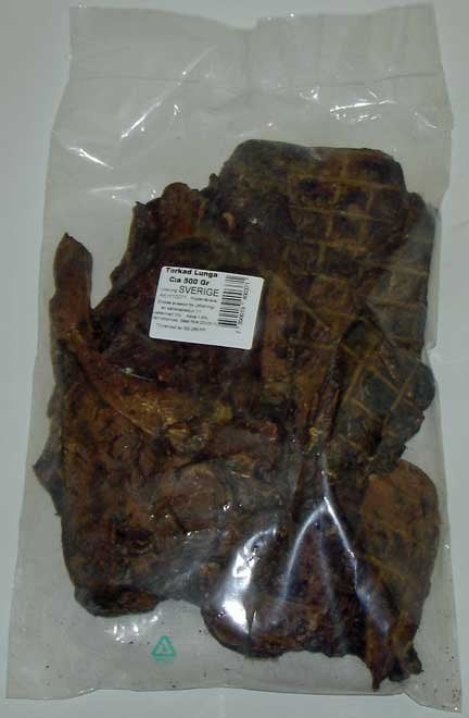 Svenskt tillverkat - Nötlunga 500g