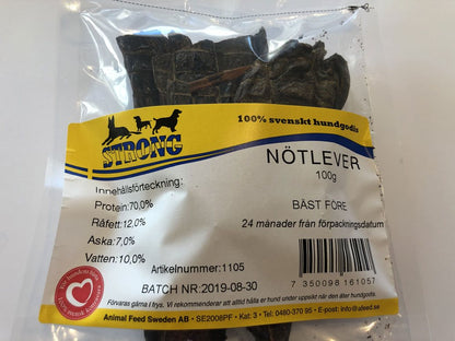 Strong - Torkad nötlever