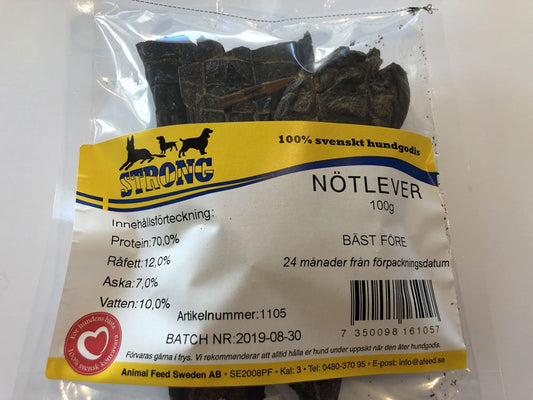 Strong - Torkad nötlever