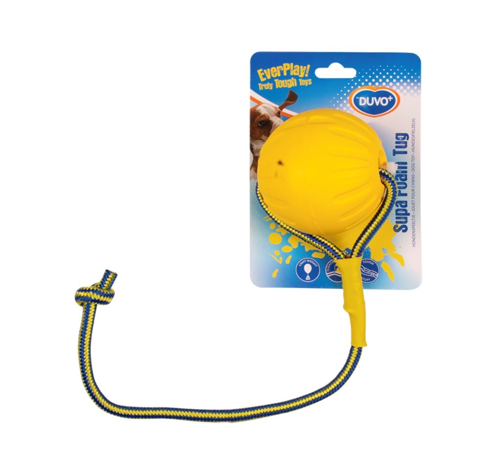 Duvo Plus - Foam ball med snöre
