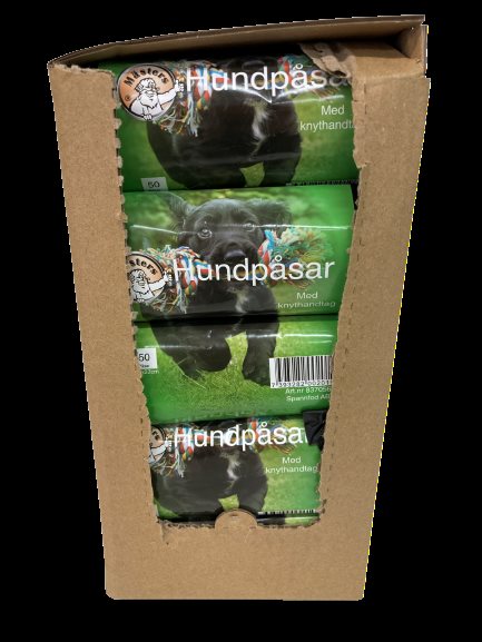 Mästers - Bajspåse 50-pack (Med knythandtag)