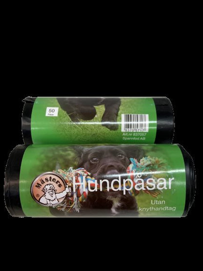 Mästers - Bajspåse 50-pack