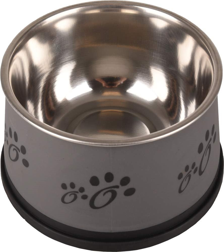 Skål plast/rostfritt spaniel