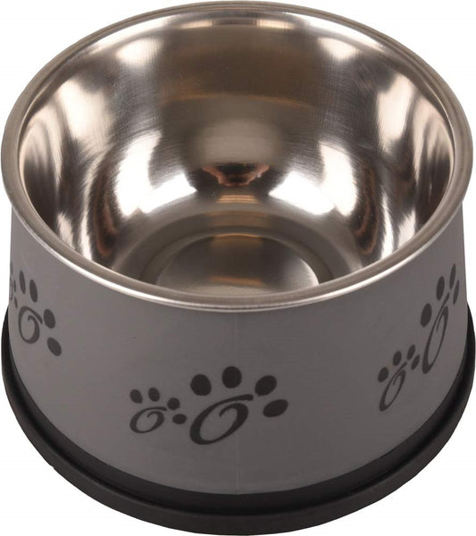 Skål plast/rostfritt spaniel