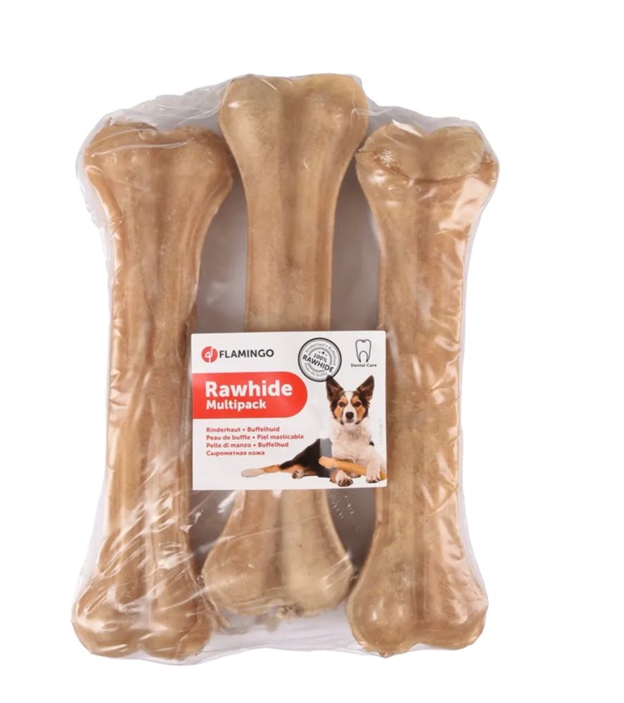 Flamingo - Tuggben pressat 3-pack