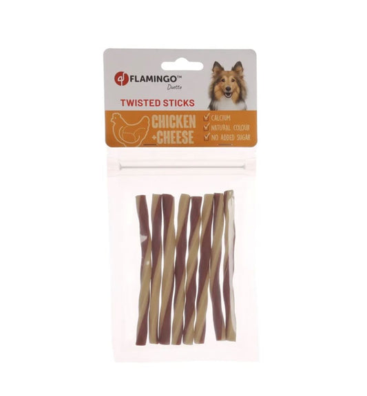 Flamingo - Twisted sticks kyckling & ost