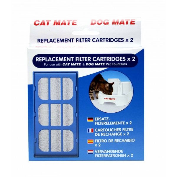 Cat Mate - Vattenfilter2-pack