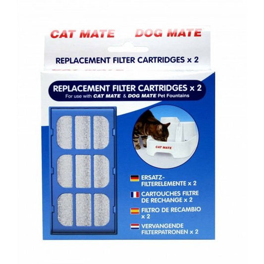 Cat Mate - Vattenfilter2-pack