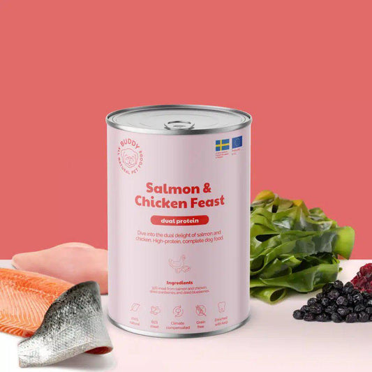 Buddy - Salmon & Chicken Feast 400g
