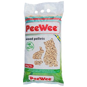 PeeWee - 5 liter kattströ trä