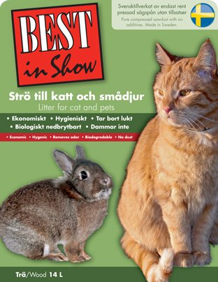 Best in Show - Smådjursströ 14L