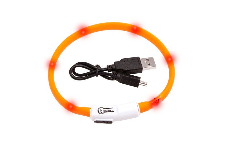 Flamingo - USB LED halsband
